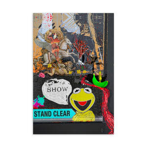 Stand Clear Show Standard Postcard